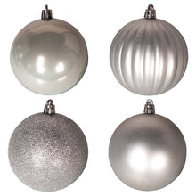 Load image into Gallery viewer, Silver Baubles 8 Pack
