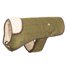 Load image into Gallery viewer, Tweed Dog Coats- Plum 
