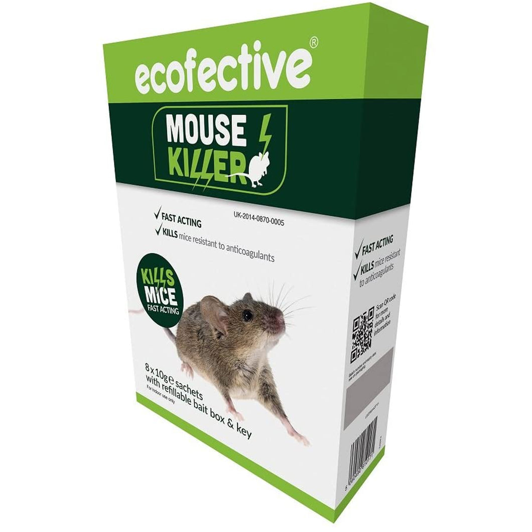 Ecofective Mouse Killer 8 x 10g Sachets