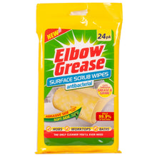 Load image into Gallery viewer, Elbow Grease Surface Scrub Wipes 24pk