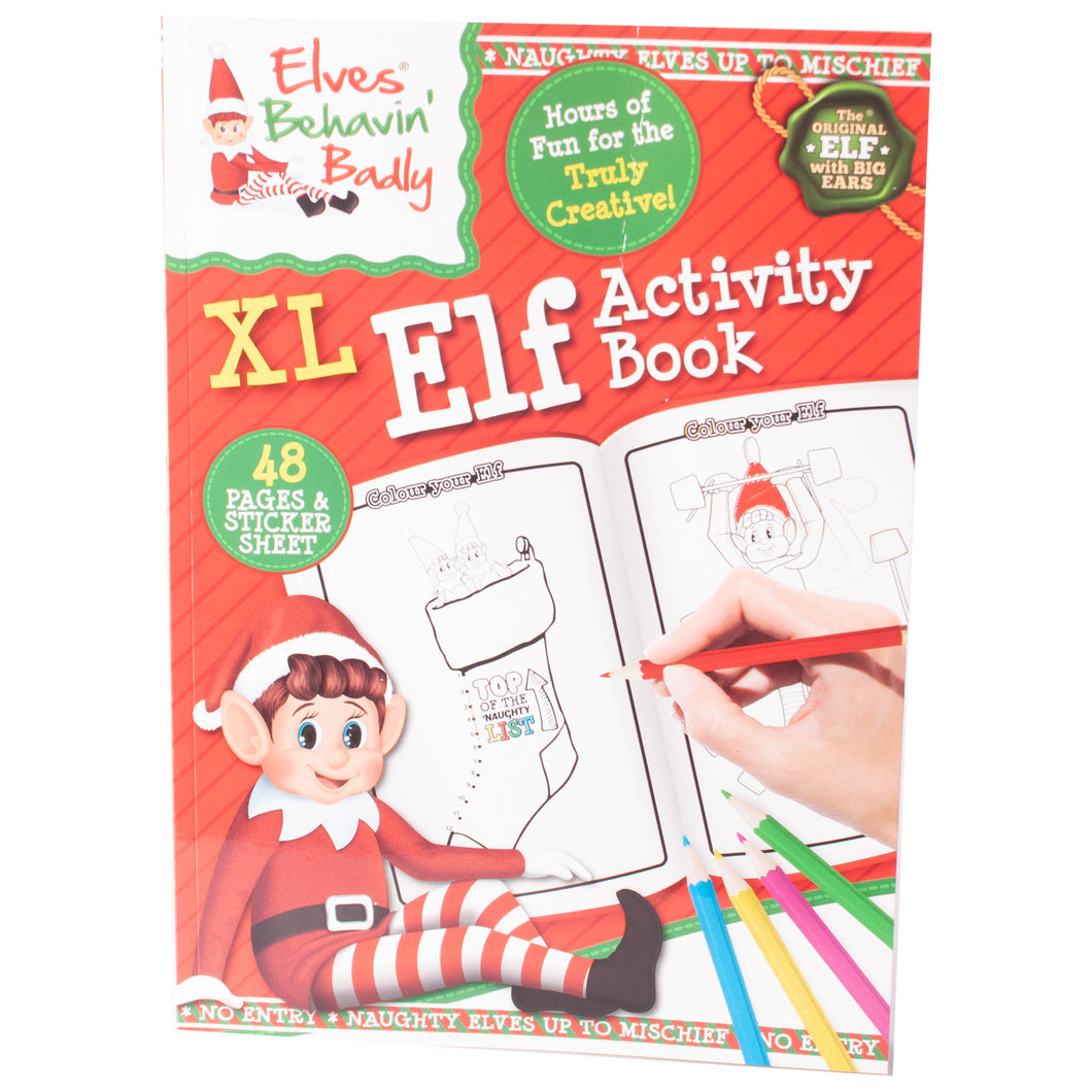 XL Elf Activity Book
