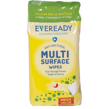 Load image into Gallery viewer, Eveready Anti Bacterial Multi Surface Wipes
