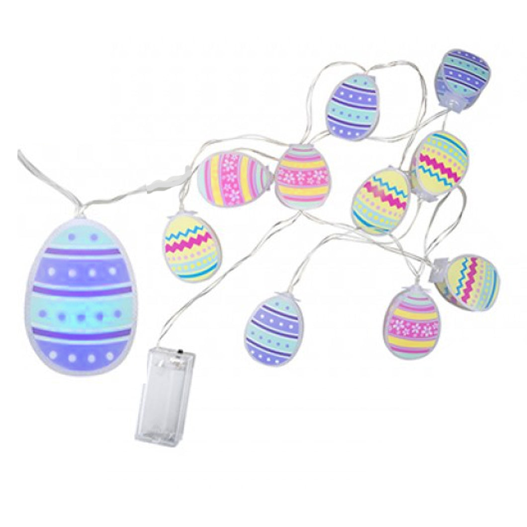 Easter Egg Lights Battery Operated 10 LEDs
