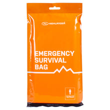 Load image into Gallery viewer, Emergency Survival Bivvi Bag With Survival Guide &amp; Instructions
