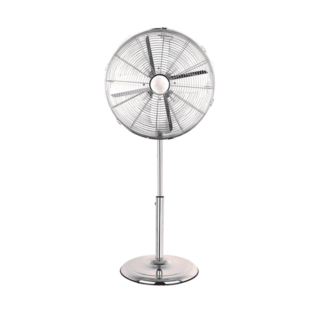 16'' Chrome Standing Oscillating Fan