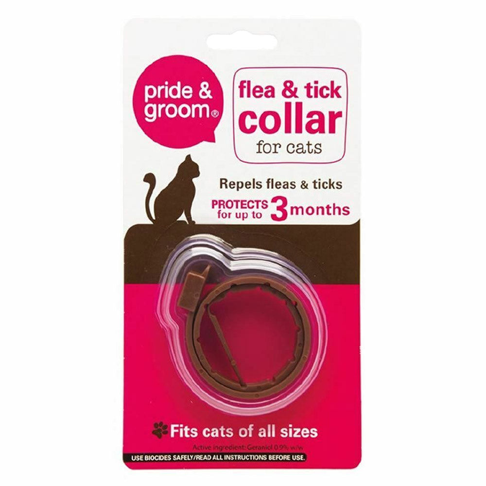 Pride And Groom Flea & Tick Collar For Cats