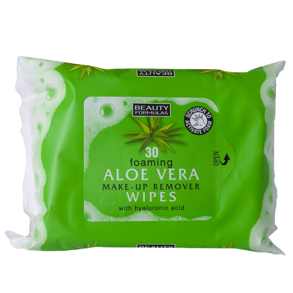 Beauty formulas Aloe Vera Make-Up Remover Wipes
