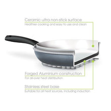 Load image into Gallery viewer, JML Ceracraft Ceramic Grey Frying Pan