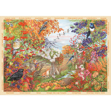 Load image into Gallery viewer, Falcon Autumn Hedgerow 500 Piece Jigsaw
