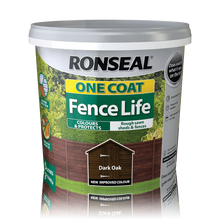 Load image into Gallery viewer, Ronseal One Coat Fence Life 5L