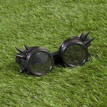 Load image into Gallery viewer, black Steam Punk Festival Goggles