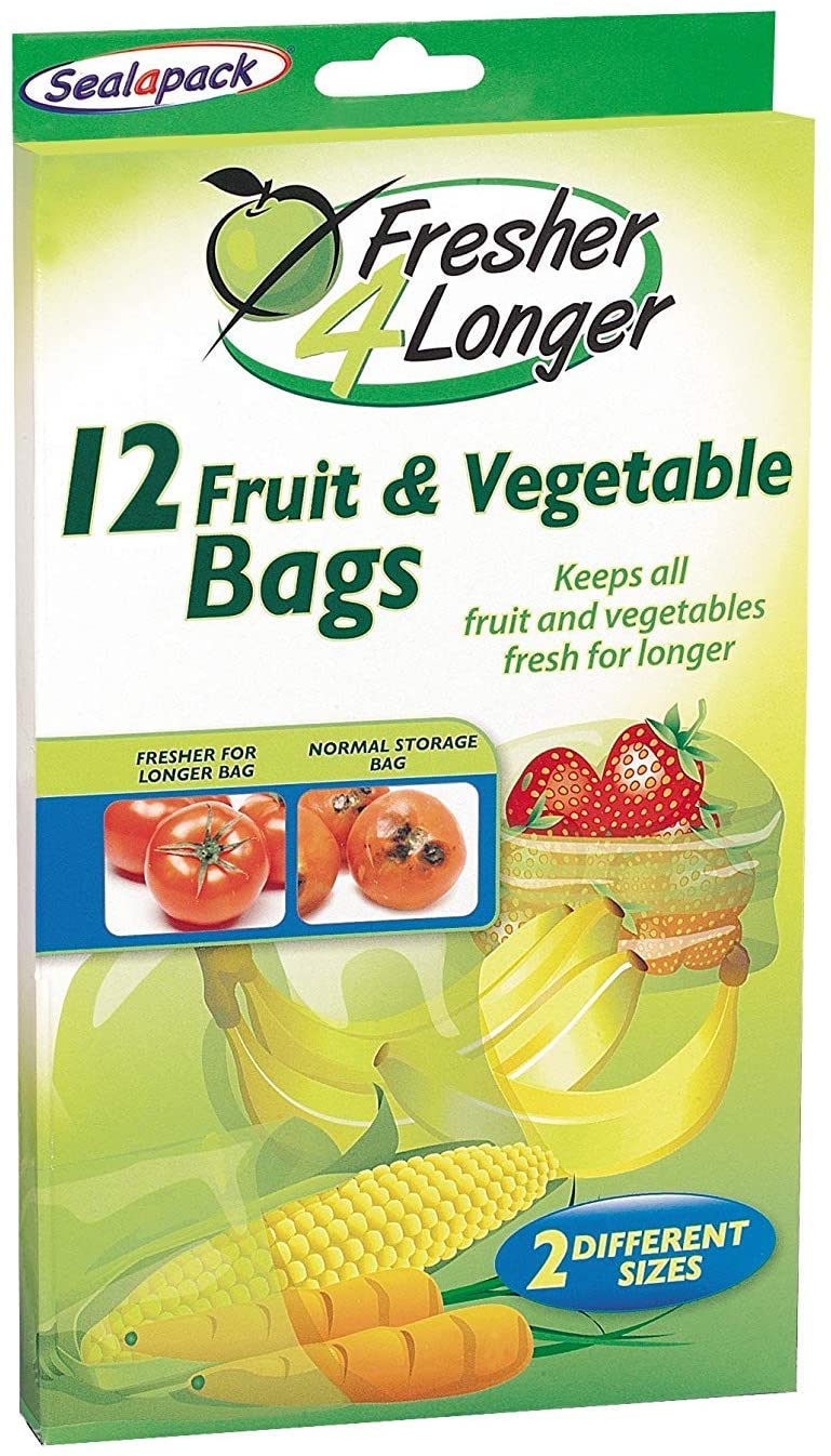 Sealapack Fruit & Vegetable Bags 12 PK