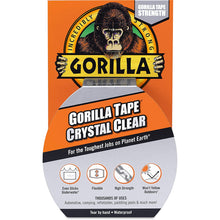 Load image into Gallery viewer, Gorilla Tape Crystal Clear 8.2m x 48mm
