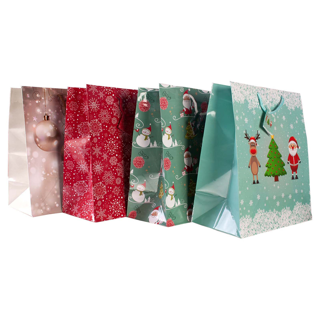 Pack of 4 Christmas gift bags