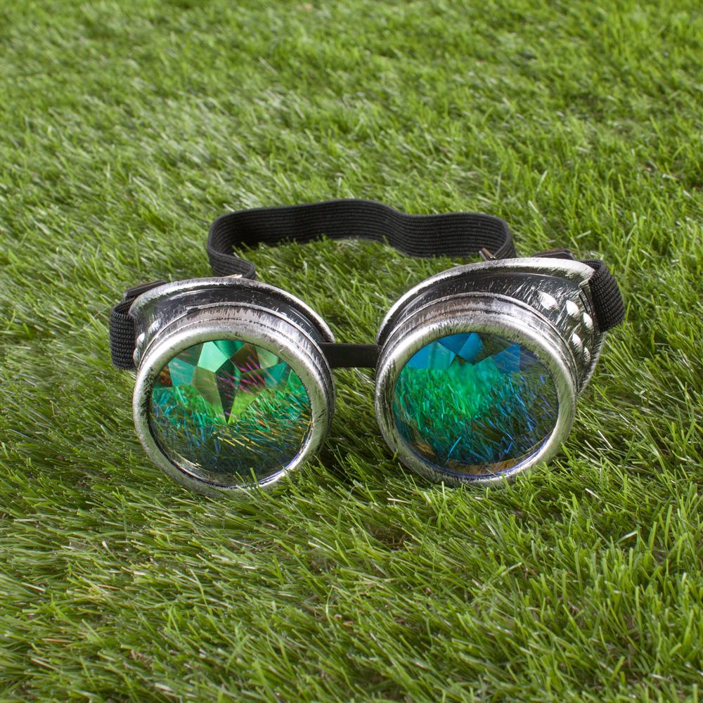 Crazy Kaleidoscopic Festival goggles