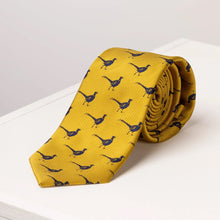Load image into Gallery viewer, Gents Pheasant Print Golden Ties
