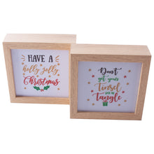 Load image into Gallery viewer, Christmas Themed Lumiere Square LED Box Range
