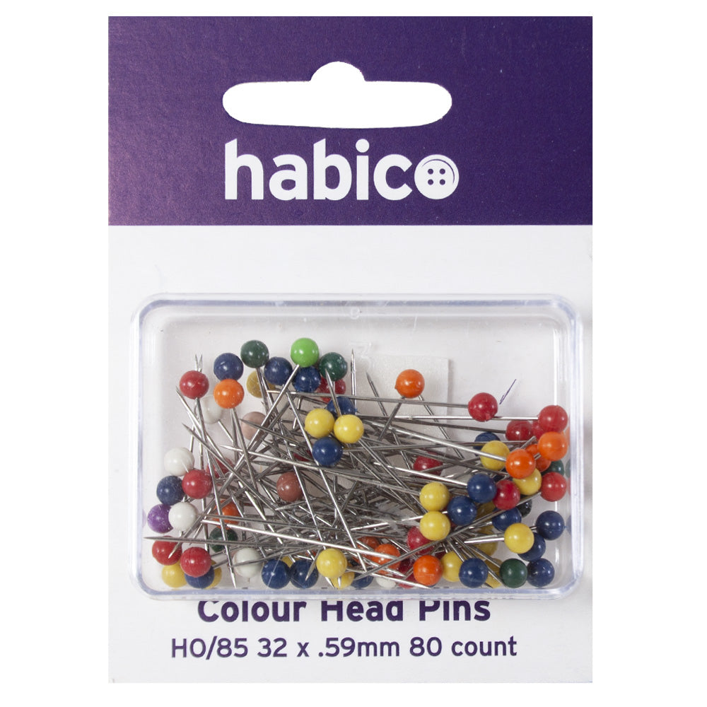 Habico Colour Head Pins