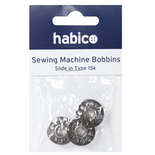 Load image into Gallery viewer, Habico Sewing Machine Bobbins 3pk
