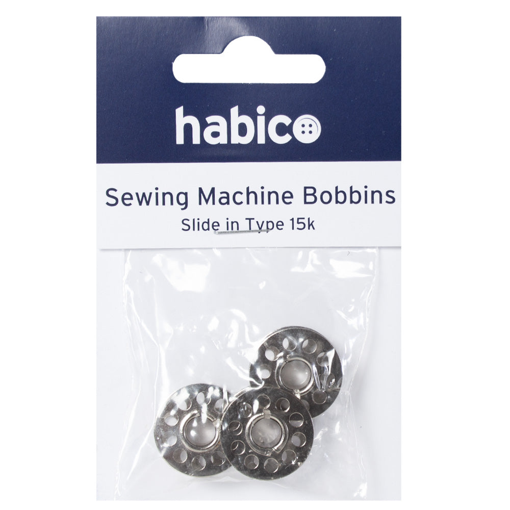 Habico Sewing Machine Bobbins 3pk