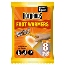 Load image into Gallery viewer, Hot Hands Foot Warmers 5 Pack
