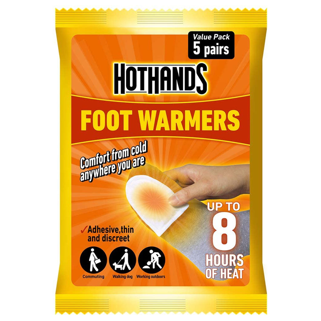 Hot Hands Foot Warmers 5 Pack