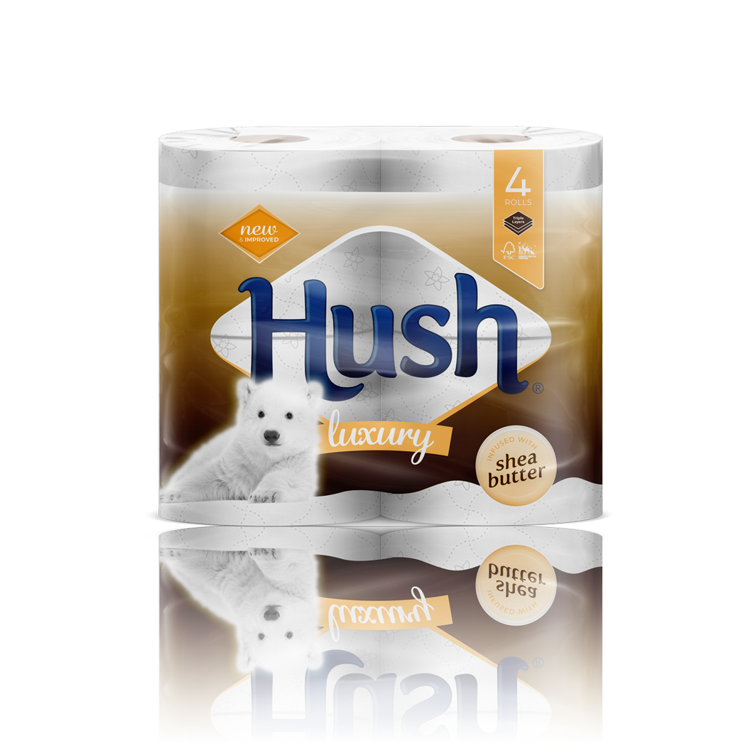 Hush Toilet Roll With Shea Butter