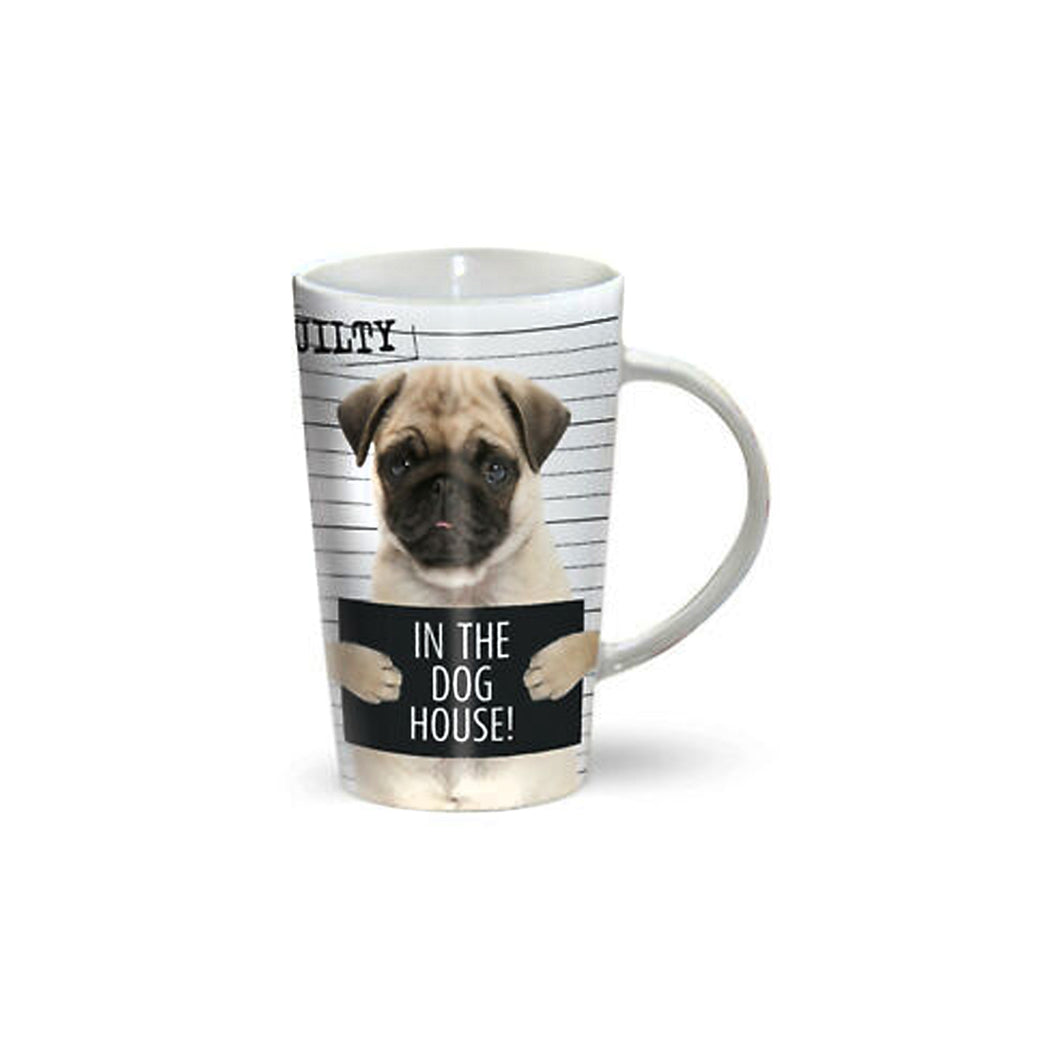 'In The Dog House' Latte Mug