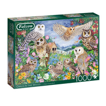 Load image into Gallery viewer, Owls In The Wood 1000 Pieced Puzzle 
