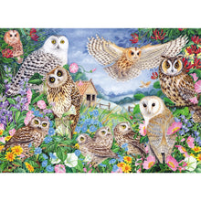 Load image into Gallery viewer, Falcon Owls In The Wood 1000 Piece Puzzle

