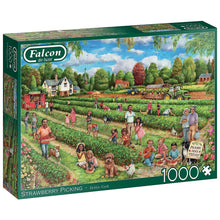 Load image into Gallery viewer, Falcon Strawberry Picking 1000 Piece Jigsaw
