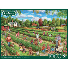 Load image into Gallery viewer, Falcon Strawberry Picking 1000 Piece Jigsaw
