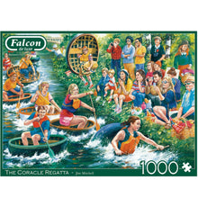 Load image into Gallery viewer, Falcon The Coracle Regatta 1000 Piece Jigsaw
