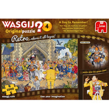 Load image into Gallery viewer, Wasgij Retro 4 A Day to Remember 1000 Piece Jigsaw
