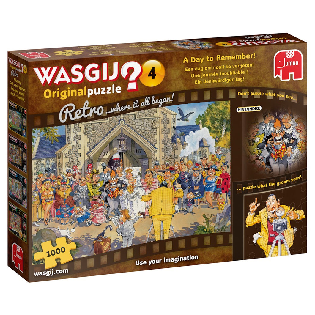Wasgij Retro 4 A Day to Remember 1000 Piece Jigsaw