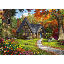 Load image into Gallery viewer, Falcon The Woodland Cottages 2x1000 Piece Jigsaw