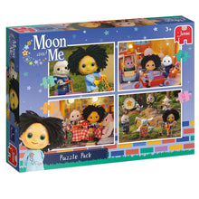 Load image into Gallery viewer, Moon and Me 4 In 1 Jigsaw Pack
