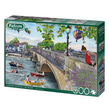 Load image into Gallery viewer, Falcon Looking Across The River 500 Piece Jigsaw
