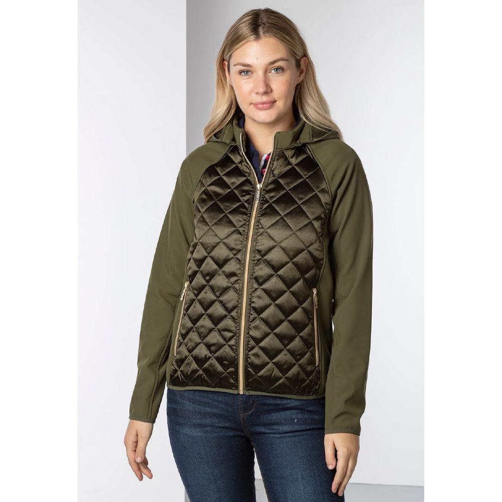 Ladies Quilted Hybrid Jackets