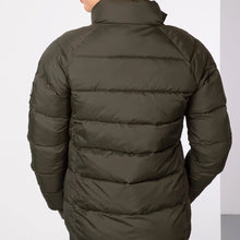 Load image into Gallery viewer, Green Puffer Jacket For Ladies