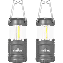 Load image into Gallery viewer, Milestone Ultra Bright COB Waterproof Lanterns 2 Pack