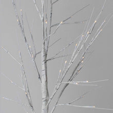 Load image into Gallery viewer, LED Warm White Light Up Birch Tree 120cm - White
