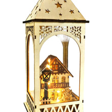 Load image into Gallery viewer, Light Up Wooden Lantern House Scene 30cm Assorted
