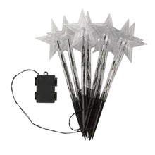 Load image into Gallery viewer, Three Kings Set of 8 StarDécor Stake Lights 35cm
