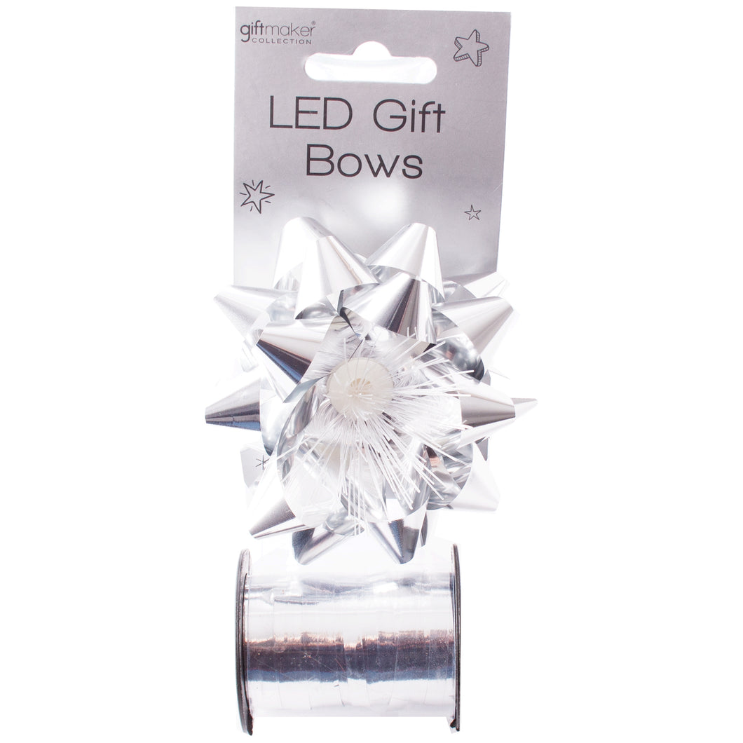 LED Gift bows and ribbon