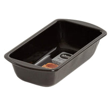 Load image into Gallery viewer, Black Vitreous Enamel Loaf Tin 2LBBlack Vitreous Enamel Loaf Tin 2LB