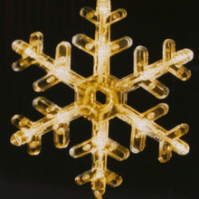 Load image into Gallery viewer, Festive Magic 150 Warm White LED Snowflake &amp; Icicle Lights
