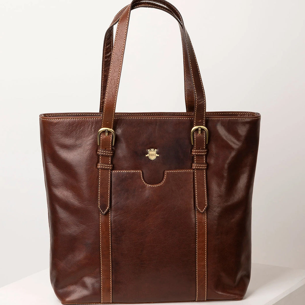 Bramham Leather Tote Bag