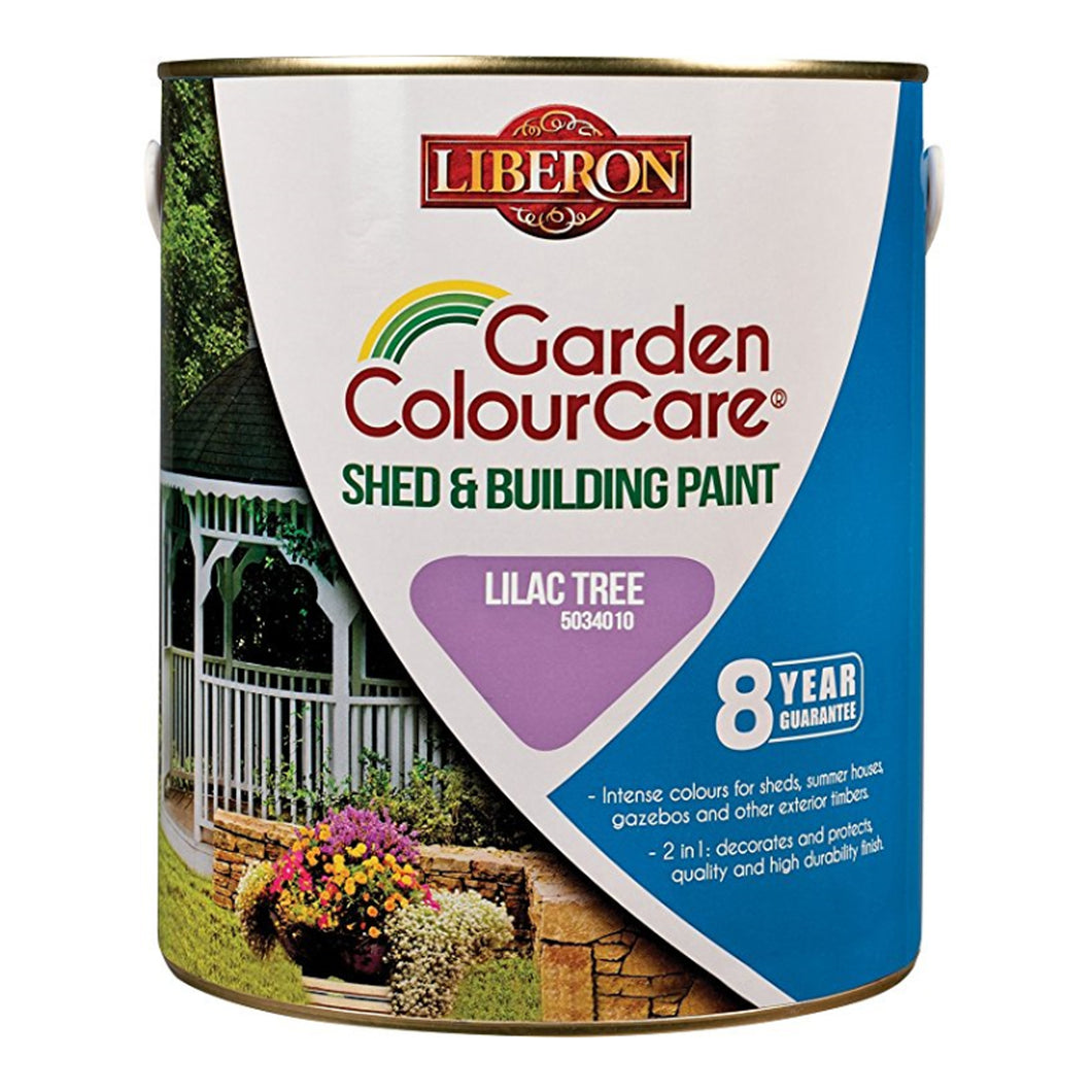 Liberon Lilac Shed & Building Paint 2.5L