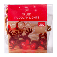 Load image into Gallery viewer, Festive Magic 15 LED Rudolph Lights
